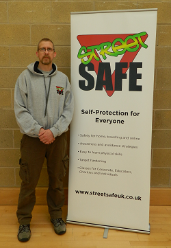 Andi Kidd and Street Safe banner